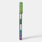 Moderne Abstracte opmaak met witte scriptnaam Case-Mate iPhone Case (Achterkant / Rechts)