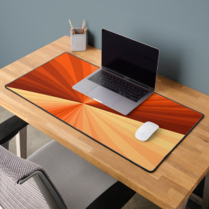 Moderne Abstracte Oranje Rode Vanille Grafische Fr Bureaumat