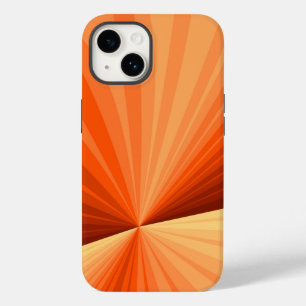 Moderne Abstracte Oranje Rode Vanille Grafische Fr Case-Mate iPhone 14 Hoesje