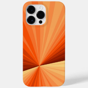Moderne Abstracte Oranje Rode Vanille Grafische Fr Case-Mate iPhone 14 Pro Max Hoesje
