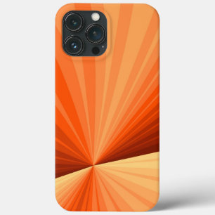 Moderne Abstracte Oranje Rode Vanille Grafische Fr iPhone 13 Pro Max Hoesje
