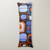 Moderne Abstracte pasteelblik #2 Lichaamskussen (Voorkant Verticaal)