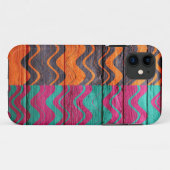 Moderne Abstracte pasteelhout 3 Case-Mate iPhone Case (Achterkant (horizontaal))