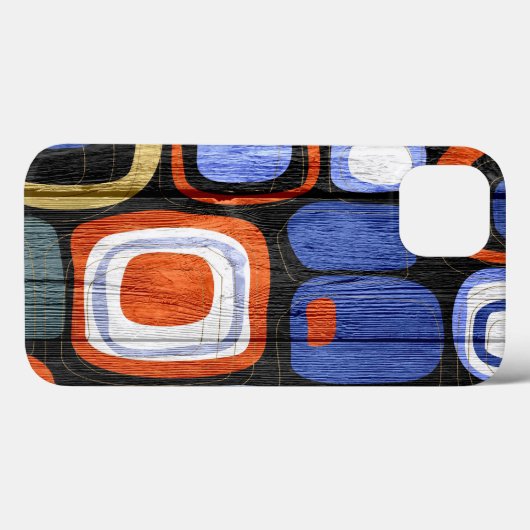 Moderne Abstracte pasteelhout Hoesje-Mate iPhone Case-Mate iPhone Case (Achterkant (horizontaal))