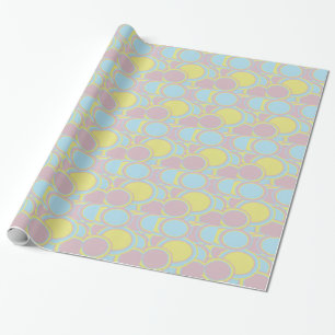 Moderne Abstracte pasteelverf Cadeaupapier