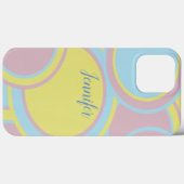 Moderne Abstracte pasteelverf Case-Mate iPhone Case (Achterkant (horizontaal))