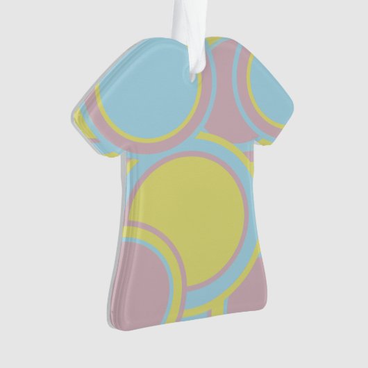 Moderne Abstracte pasteelverf Ornament (voorkant)