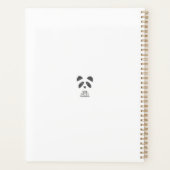 Moderne Abstracte pasteelverf Planner (Achterkant)