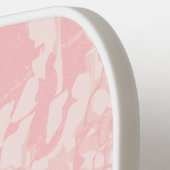 Moderne Abstracte persoonlijke naam Pickleball Paddle (Links Detail)