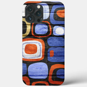 Moderne Abstracte puistlook iPhone 13 Pro Max Hoesje