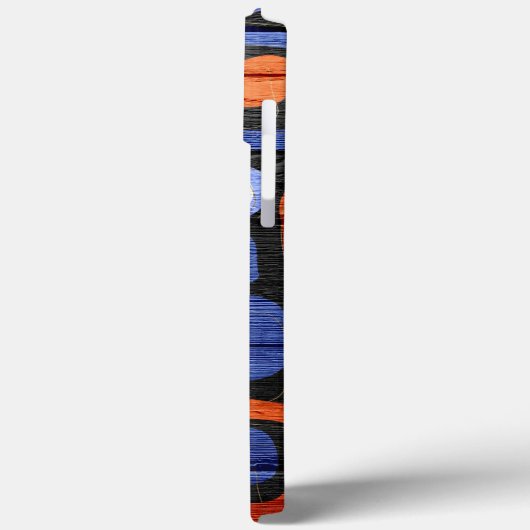 Moderne Abstracte puistlook Case-Mate iPhone Case (Achterkant / Links)