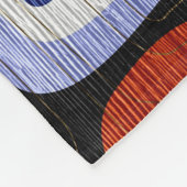 Moderne Abstracte puistlook Fleece Deken (Hoek)