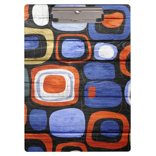 Moderne Abstracte puistlook Klembord (Voorkant)