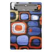 Moderne Abstracte puistlook Mini Klembord (Voorkant)