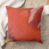 Moderne Abstracte rode bloem van RD Kussen (Deken)