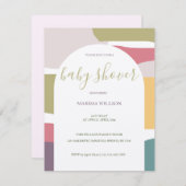 Moderne Abstracte romige zomerkleuren Splash (Voorkant / Achterkant)