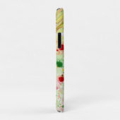 Moderne Abstracte roze rode gele Sjabloon Case-Mate iPhone Case (Achterkant/rechts)