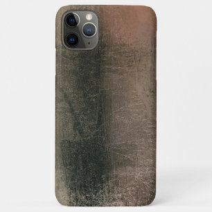 Moderne Abstracte Roze Zwarte Gouden Grunge iPhone 11 Pro Max Hoesje