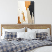 Moderne Abstracte schilderij Canvas Print (Insitu (Slaapkamer))