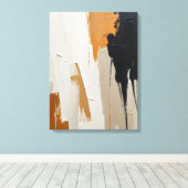 Moderne Abstracte schilderij Canvas Print (Insitu (Houten vloer))