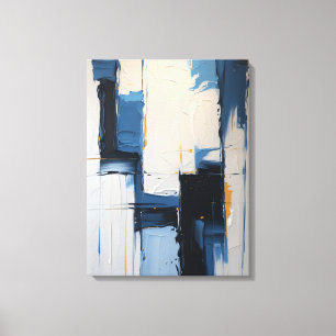 Moderne Abstracte schilderij Canvas Print