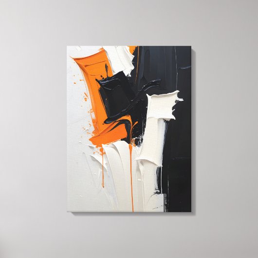 Moderne Abstracte schilderij Canvas Print (Voorkant)