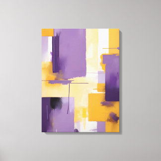 Moderne Abstracte schilderij Canvas Print