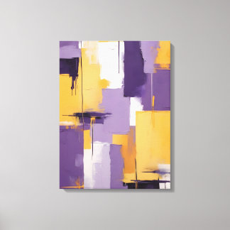 Moderne Abstracte schilderij Canvas Print
