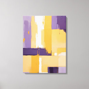 Moderne Abstracte schilderij Canvas Print