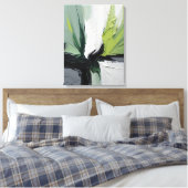 Moderne Abstracte Schildering Canvasprint Canvas Afdruk (Insitu (Slaapkamer))