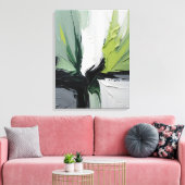 Moderne Abstracte Schildering Canvasprint Canvas Afdruk (Insitu (Woonkamer))