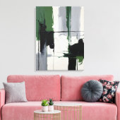 Moderne Abstracte Schildering Canvasprint Canvas Afdruk (Insitu (Woonkamer))