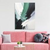 Moderne Abstracte Schildering Canvasprint Canvas Afdruk (Insitu (Woonkamer))