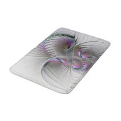 Moderne Abstracte Shy Fantasy Figuur Fractal Art Badmat (Gekanteld)