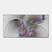 Moderne Abstracte Shy Fantasy Figuur Fractal Art Bureaumat (Voorkant)