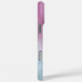 Moderne Abstracte telefoonhoes met Initialen en na Case-Mate iPhone Case (Achterkant / Rechts)