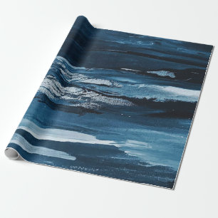 Moderne Abstracte verf Cadeaupapier