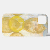 Moderne Abstracte verf op krantenpapier Case-Mate iPhone Case (Achterkant (horizontaal))