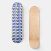 Moderne Abstracte verfsplaat Skateboard (Voorkant)
