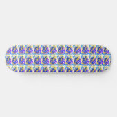 Moderne Abstracte verfsplaat Skateboard (Horizontaal)