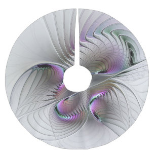 Moderne Abstracte Verlegen Fantasie Figuur Fractal Kerstboom Rok