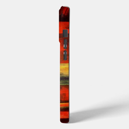 Moderne Abstracte vormen schilderij Case-Mate iPhone Case (Achterkant / Links)