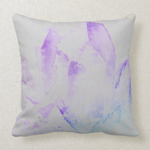 *~* Moderne Abstracte Waterverf Kristallen New age Kussen