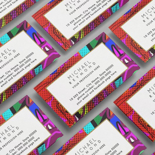 Moderne abstractie is abstract visitekaartje