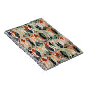 Moderne Abstrait Boho | Journal de Notes à Monogra (Côté Droit)