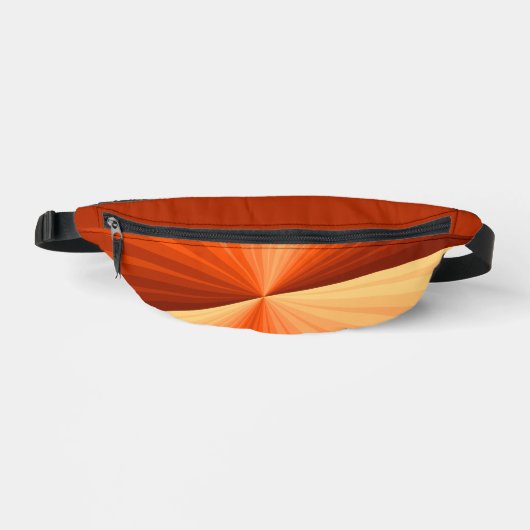 Moderne Abstrait Orange Rouge Vanille Graphique Fr (Recto)