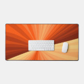 Moderne Abstrait Orange Rouge Vanille Graphique Fr (Clavier et souris)