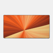 Moderne Abstrait Orange Rouge Vanille Graphique Fr (Recto)