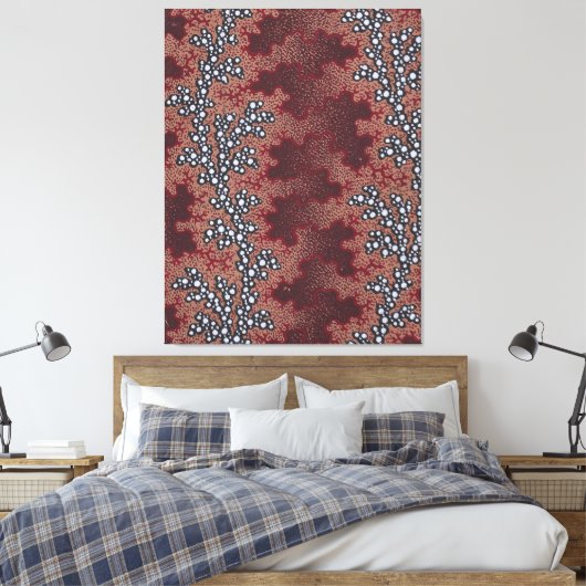 moderne abustak canvas afdruk (Insitu (Slaapkamer))