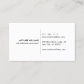 Moderne accountant, Boekhouding II Visitekaartje (Achterkant)